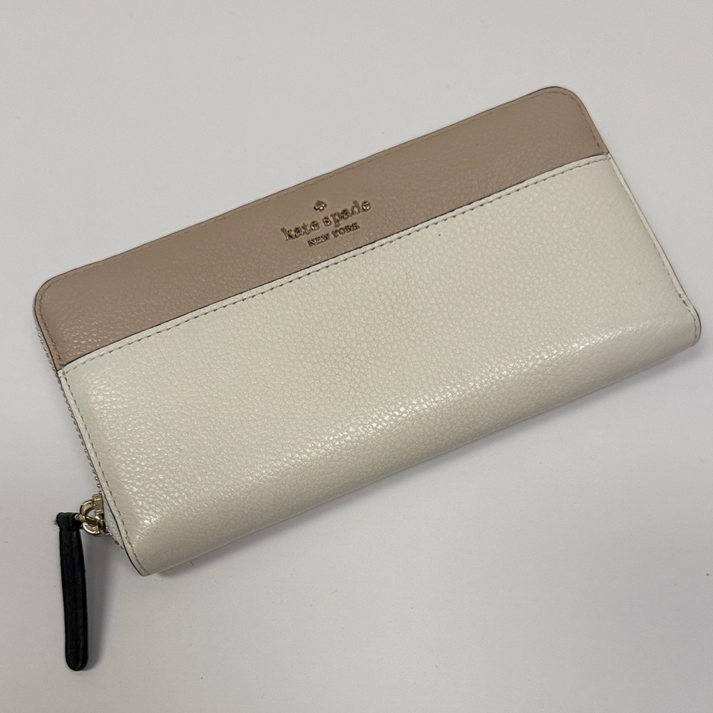 NWT Kate Spade Jackson colorblock large wallet